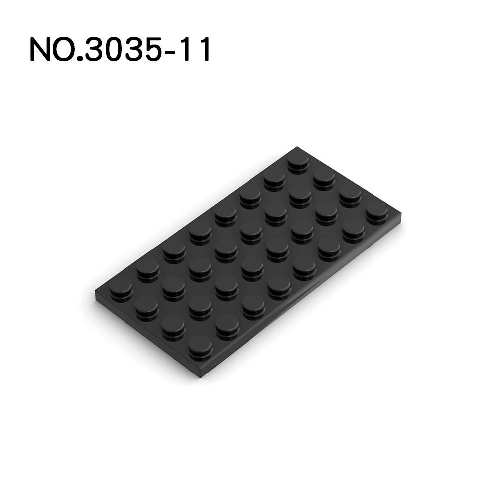20 Piezas Piezas MOC 3035 Placa 4 x 8 Ladrillos Compatibles DIY Ensamblar Bloques de Construcción Partícula Puzzle para Niños Juguete para el Cerebro Regalo de Cumpleaños