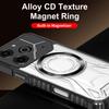 KEYSION Transparent Magnetic Case for TECNO Pova 5 Pro 5G Silicone+PC Heavy Duty Shockproof Phone Cover for for Tecno Pova 5 5G