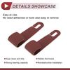 HEROFFIX Handbag Grocery Bag Car Seat Headrest Hooks for Purses and Car Seatback Organizer Wine Red Faux X 2-Pack Bags, Heavy-Duty Hooks, Leather,