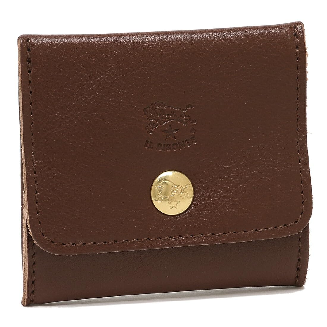 

Coin IL BISONTE SCP020 PV0001 BW480B [IL BISONTE] purse, brown, [Used]