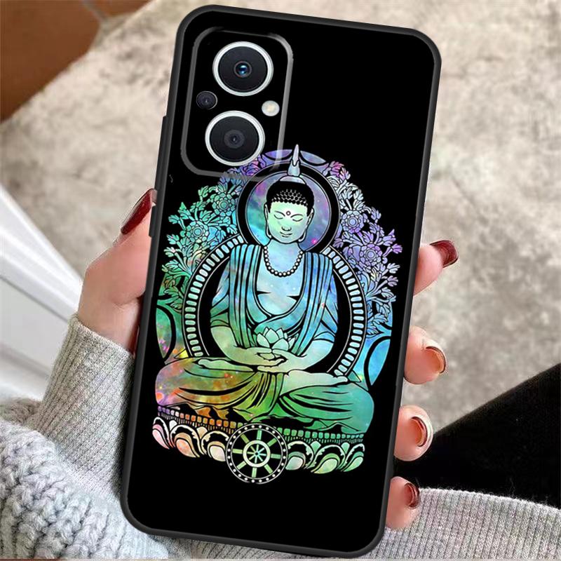 Trippy Gautama Buddha For OPPO Reno 14F 13F 12F 11F 8T 10 11 12 13 14 Pro 7 8 Lite OPPO Find X8 X6 X5 X9 Pro Case