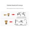 Aluminum Alloy Basin & Faucet Connector Set (2-Piece)