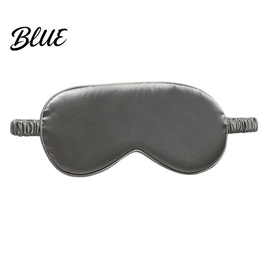 Relaxing Sleep Mask for Airplane Double Sided Silk Touch Mask Breathable Eye Travel Darkness Sleeping Home Nap Light Blocking Blindfold with