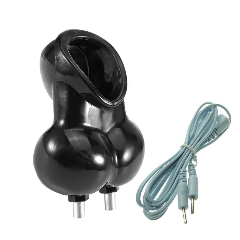 Electroshock Scrotum & Cock Restraint Ring Toy