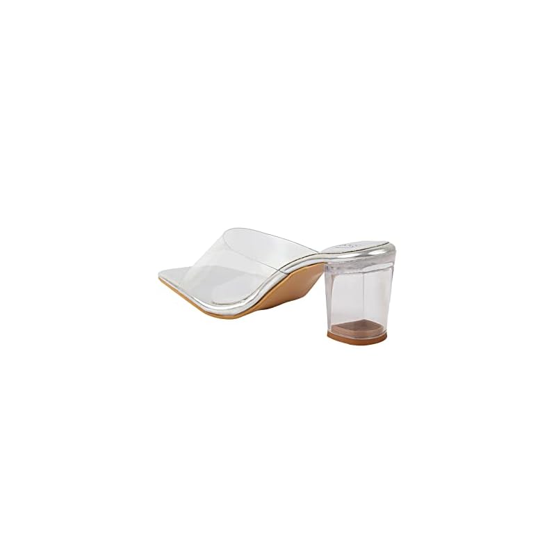 Shoetopia Girls Toy Silver Heeled Sandal - 6 Uk (Girls-Toy-Silver) 6 UK серебряный