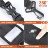 New Black Backpack Straps Oxford Cloth Shock Absorption Replacement Strap Bags Shoulder Strap Climbing Hiking