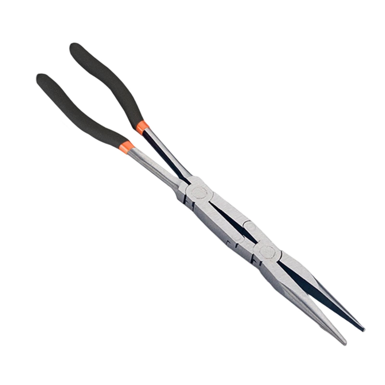 

Versatile 13Inch Extended Double Jointed Pliers for Multiple Applications Including Automotive Repair and Home Maintenance