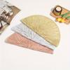 1PC Round Placemats Dining Table Mats Kitchen Hollow Out End Table Decoration Mat