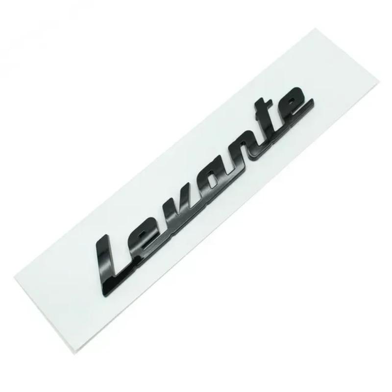 ABS Car Rear Trunk Letters Logo Emblem Badge Sticker For Gransport Granlusso Quattroporte GTS SQ4 Q4 Granturismo Sport