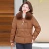 Yalu Damen Gepolsterte Winterjacke für Frauen mittleren Alters