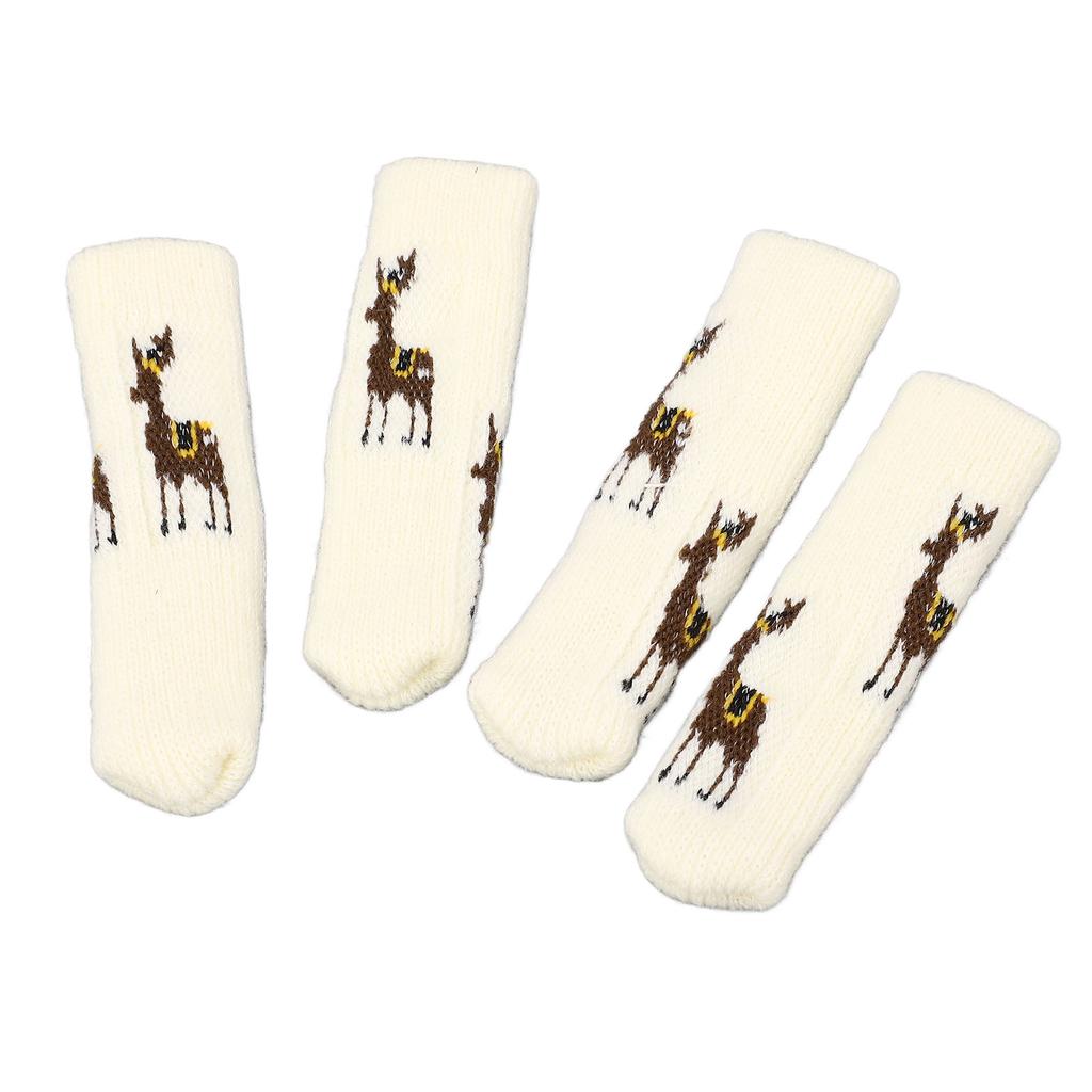 20 Stück Stuhlbein Bodenschutzmöbel Socken Stricken Doppelte Verdickung Elastisch Stuhlbein