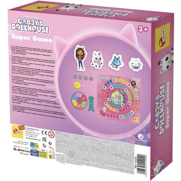 Gåsespill - Brettspill - LISCIANIGIOCHI - Gabby og det magiske huset - Fra 3 år