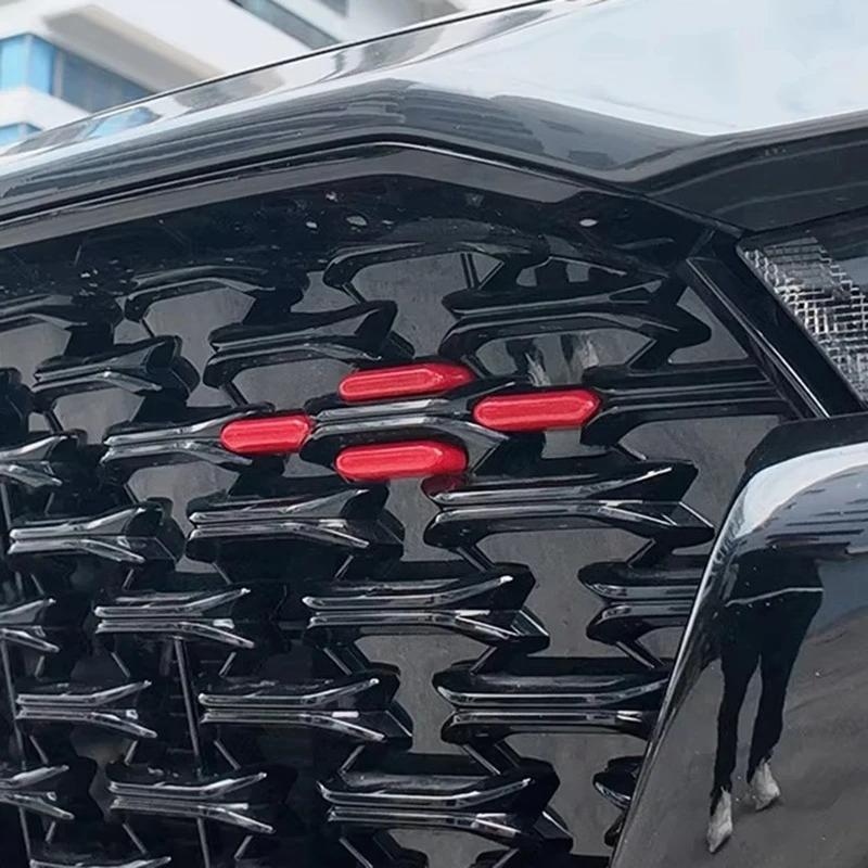 Naklejka Dekoracyjna na Przednią Kratkę Samochodu Listwa Kolorystyczna Kratki do Mazda CX-5 CX5 Akcesoria Zewnętrzne 2022 2023 2024 2025 gbmqn50