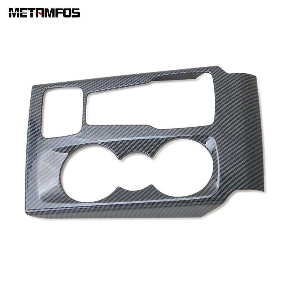 Center Console Gear Shift Box Panel Cover Trim For Ford Kuga Escape - 2024 Carbon Fiber Interior Accessories Car Styling