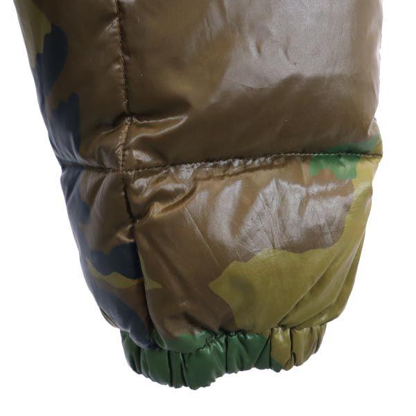 STUSSY camouflage Down jacket M Khaki Men's Used