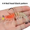 10.5cm12g Lifelike Artificial Shrimp Lure Soft Flat Claw/classic Luminescent Fishing Lure Biomimetic Luminous Design