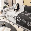Chenille Four Seasons Universal All-Inclusive Sofa Cover Dust Cover Living Room Straight Row Sofa One Piece Large Cover Cloth