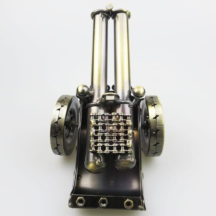 New Metal Cannon-model Creative Gift Iron Crafts Office Desktop Decoration