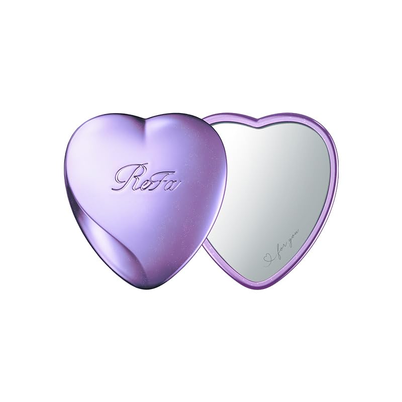ReFa HEART MIRROR Single (M Purple, Item)