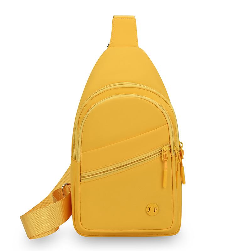 

Chest Bag Women s Lightweight Crossbody Bag Sports Shoulder Bag жовтий