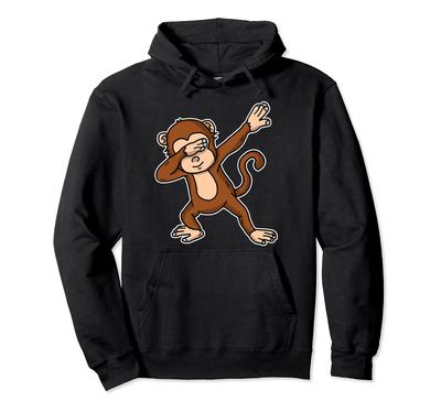 Dabbing Monkey Dab Dance Monkey Costume Hoodie