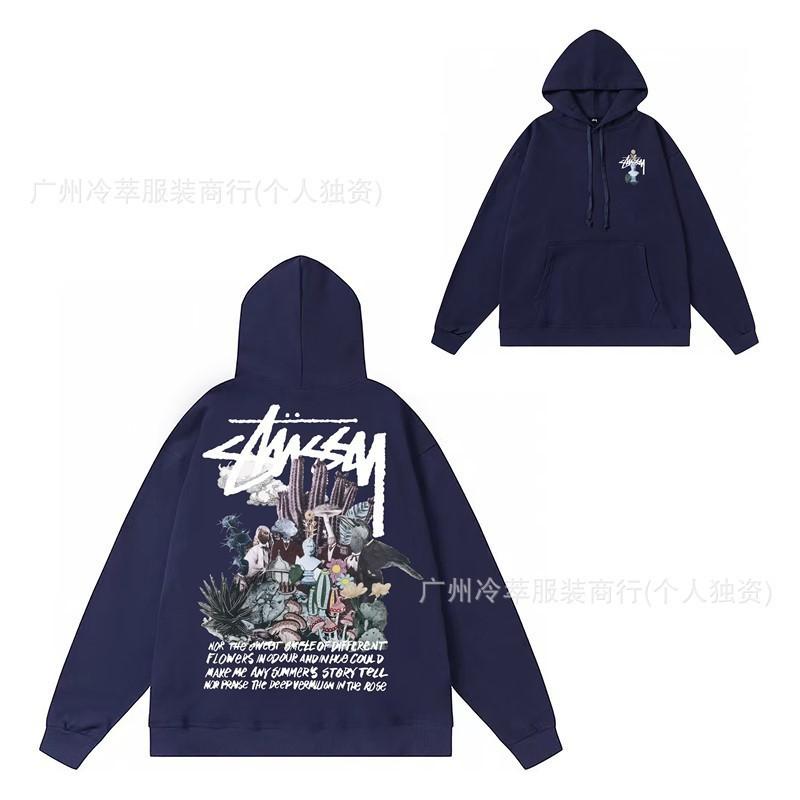 Mens Oversized Hooded Sweatshirt With Letter Print Streetwear Style Cotton Pullover Winter