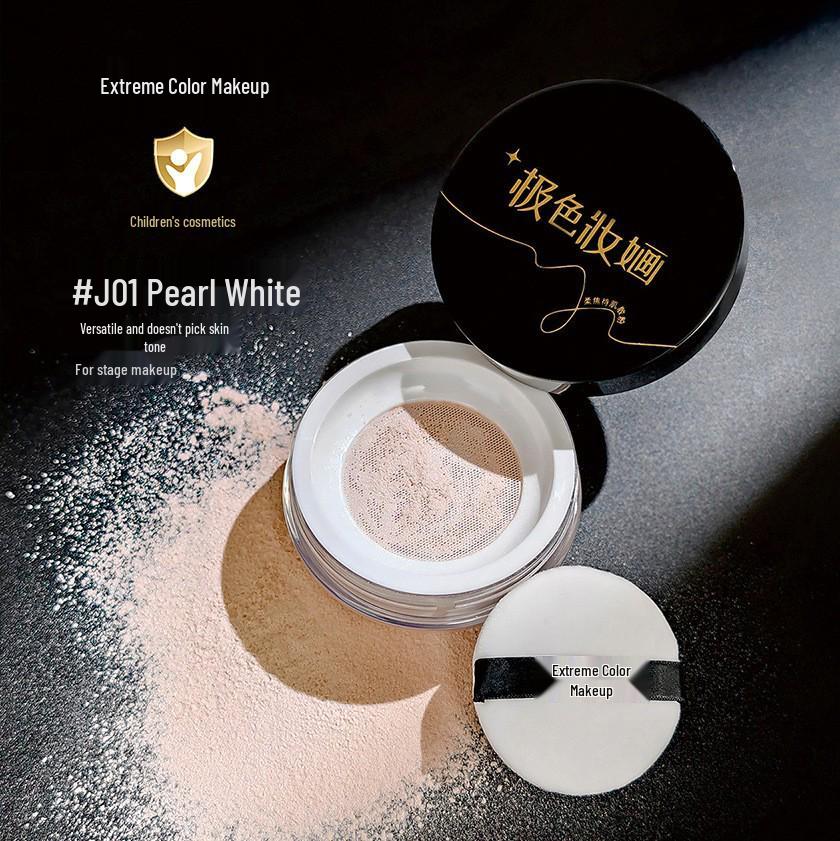 Extreme Color Makeup Artist Loose Setting Powder - Matte & Pearlescent Finish, Large Capacity