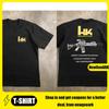 Tricou Grafic pentru Bărbați cu HK HK416 100% Bumbac Elimină Transpirația Respirabil Calitate Înaltă Casual pentru Mișcare Ușoară