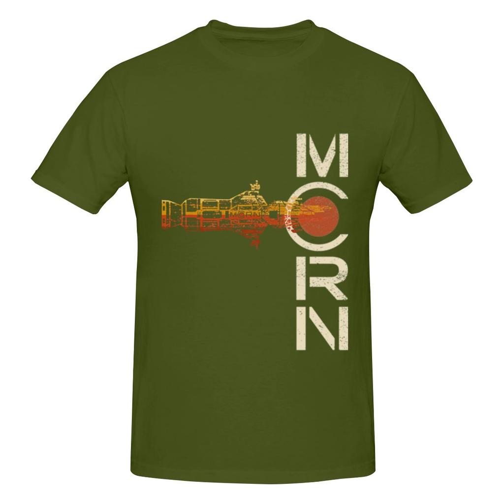 The Expanse Mcorn Rocinante Logo Retro Vintage Drapey Tshirt Foreststyle Fresh Faderesistant Tees