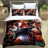 3D KOF game Cartoon Printed Bedding Sets exquisite bed supplies set duvet cover comforter set bedding set luxury birthday gift