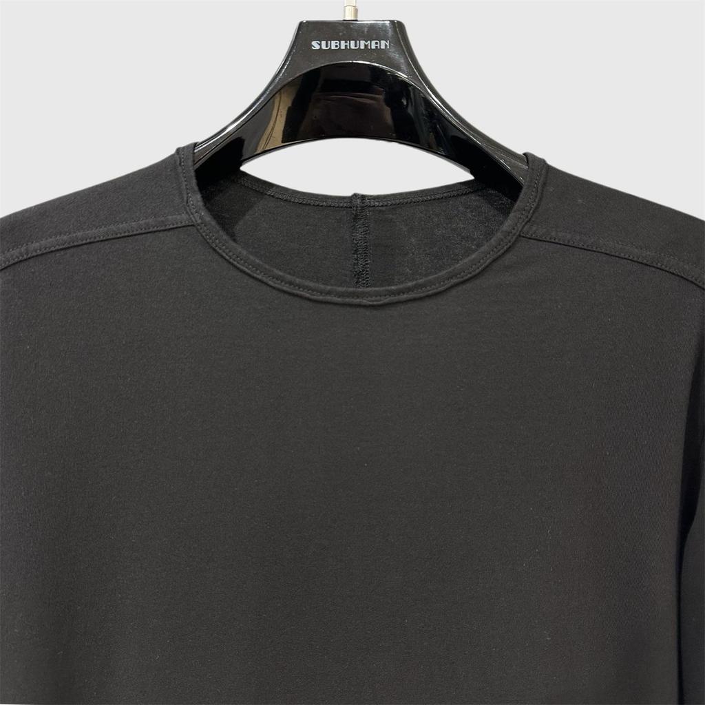Men's Dark Style Round Neck Cotton Top - Spring/Autumn Flame Design