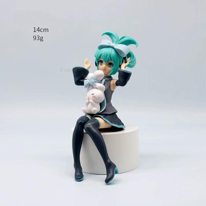 Anime Hatsune Miku Figure Wedding Dress Action Figures Kawaii Swimsuit Vocaloid PVC Collectible Model Toys Girl Gift