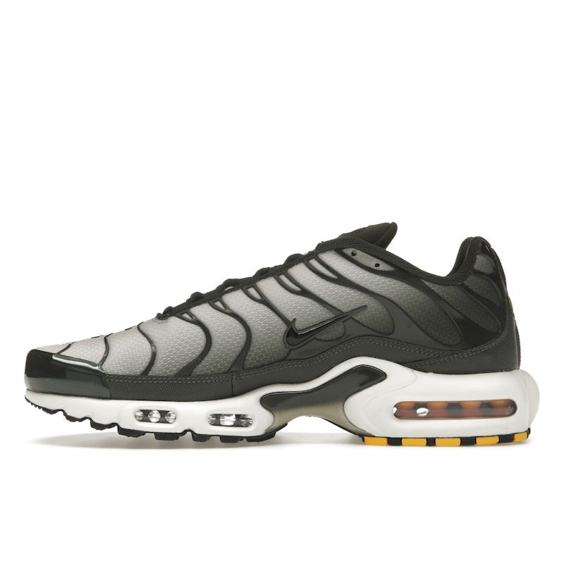 

Кроссовки унисекс Nike Air Max Plus Sequoia Cargo Khaki Green Light-Bone Black DM0032-300 EU 41 зелёный