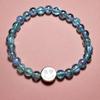 BONBEAU Smile Acrylic Beads Bracelet Smile Transparent Acrylic Bead Bracelet 3 Colors