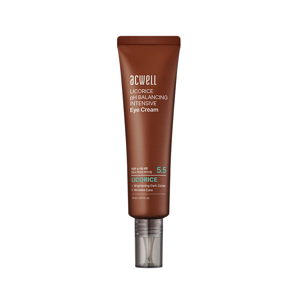ACWELL Licorice pH Balancing Intensive Eye Cream – Wrinkle & Brightening Eye Care (30ml)