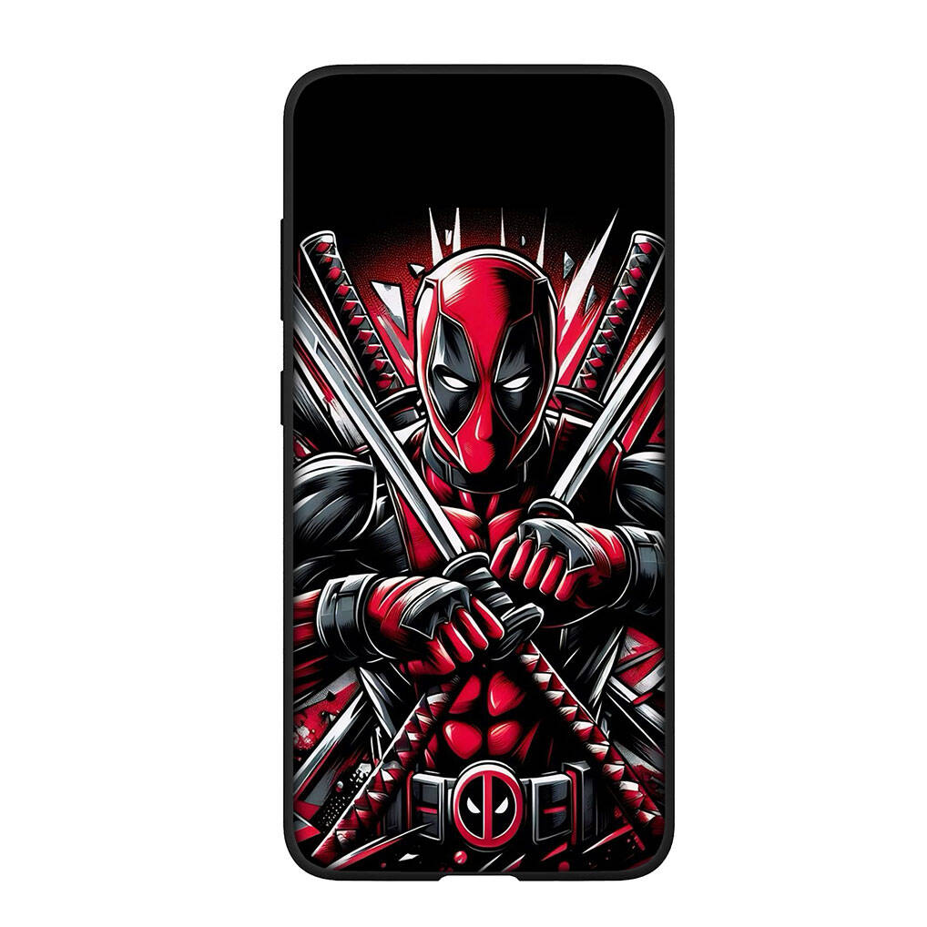 for Samsung Galaxy S25 S24 S23 iPhone 17 16 15 Xiaomi Redmi Note 14 13 12 11 Plus Pro Max XR A57 Phone Case Anime Deadpool Wolverine OPPO Huawei Cover