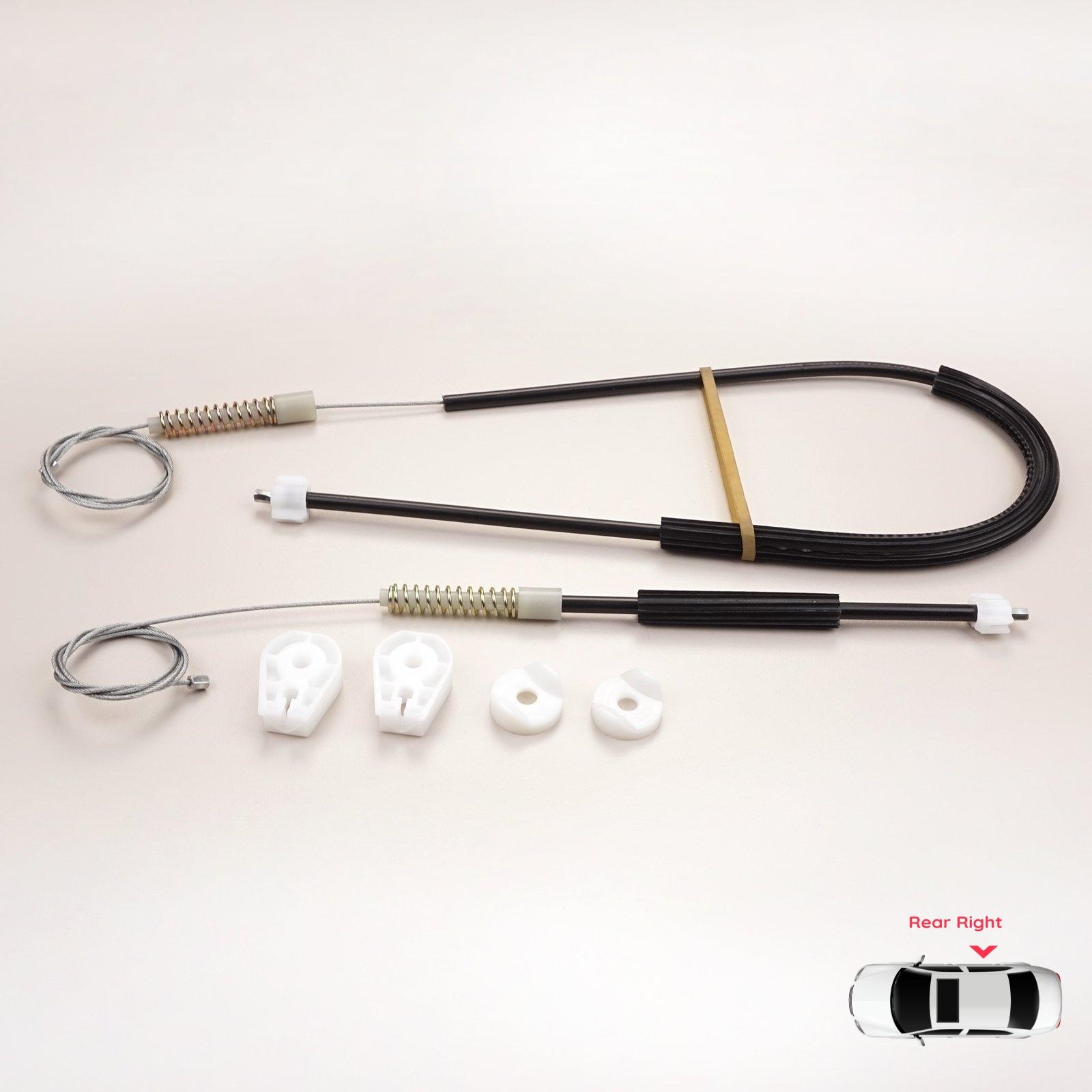 

EWR1220 Electric Window Regulator Repair Kit Rear Right for Peugeot 308 MK1 4B 2009-2014 2-Door Cabrio Convertible CC 9681903280