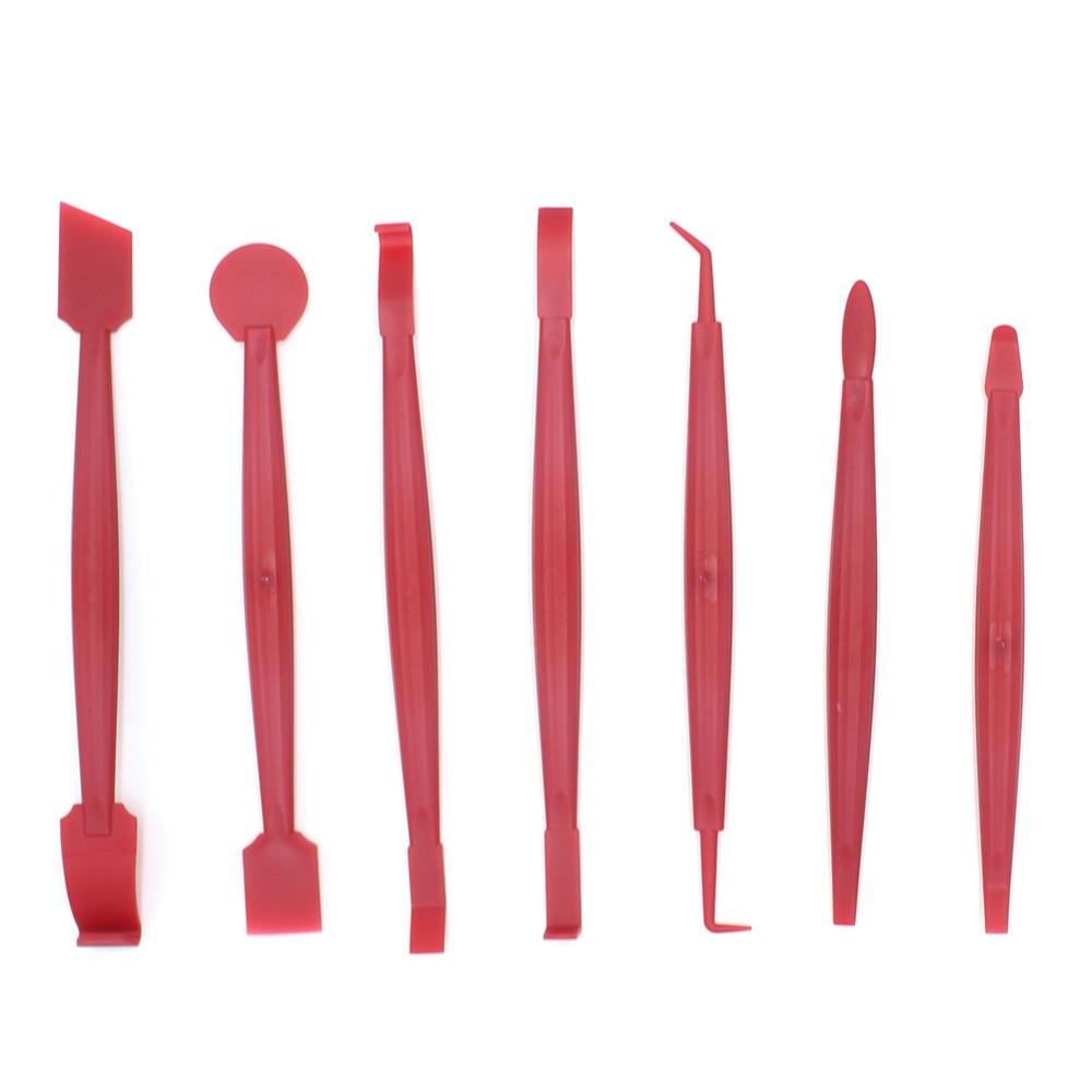 7Pcs Car Styling Car Scraper Squeegee Tool Film Wrapping Vinyl Window Ice Remover Cleaning Wash Gap Scraper Tool car