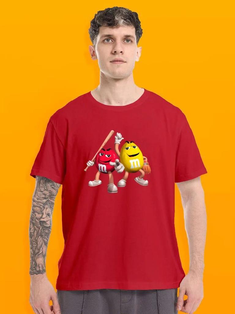 T-Shirt with M&M's Print