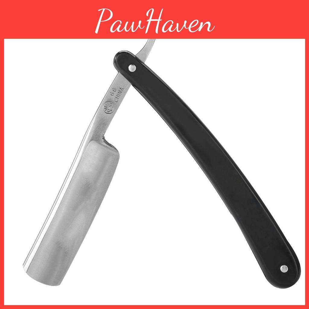 Stainless Razor Steel Barber Classic Straight Blade Razor Folding Shaving Hair Clipper