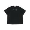 Off-White Red Marker Over Tee Black Men Tops OMAA038S21JER0021025