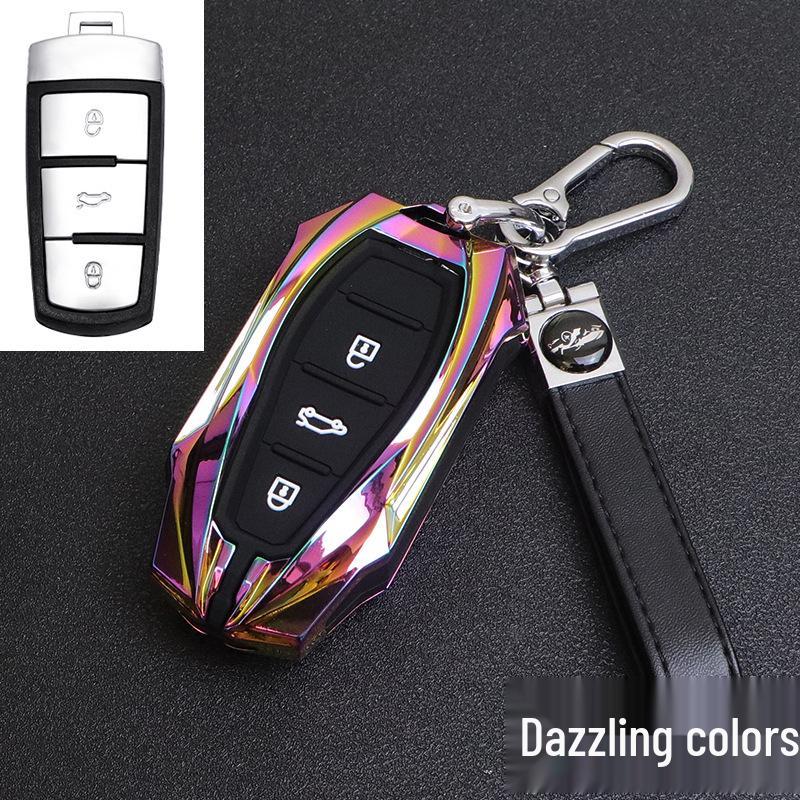 Zotye T700 T600 Damai X5 T300 Key Case: Premium Metal Shell with Buckle