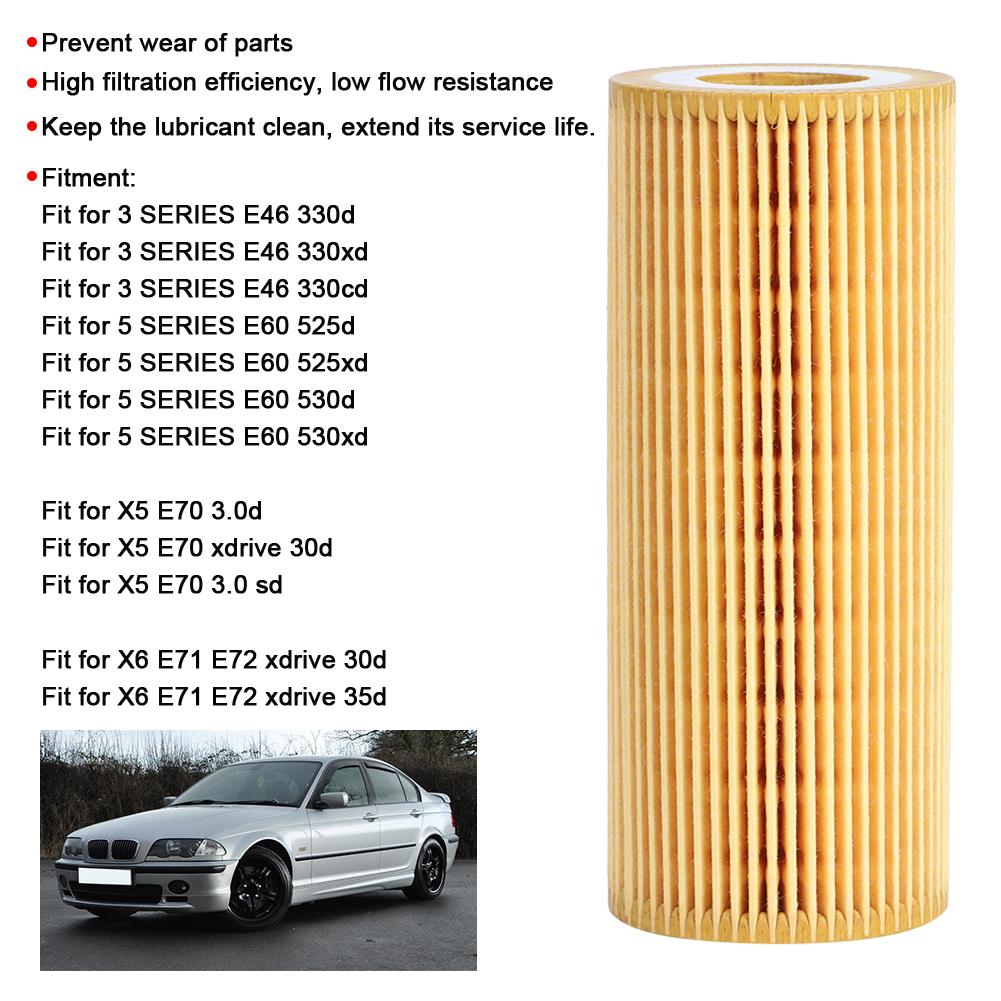 Car Oil Filter 11427788454 Replacement Fits for 325d 330d 335d 525d 530d 535d X5 X6 3.0d