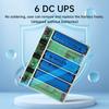 6pc 18650 Lithium Battery Welding-Free Diy Kit Dc UPS Power Supply Optical Modem Router Uninterruptible Power Supply 5V 9V 12V