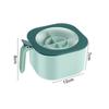 Seasoning   Box PP 4 Compartments Multifunctional Spice Container Box for Kitchen