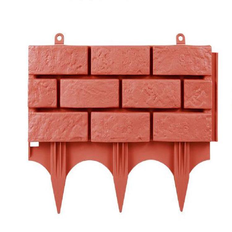 Special Offer: Stone Pattern Fence Garden Lawn Barrier for Courtyard Decor