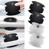 4pc Carbon Fiber Car Door Bowl Protection Sticker Door Handle Protection Film For Buick Envision Excelle GT Regal Royaum GL8 GL6