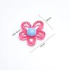 Translucent Acrylic Flower Keychain Material Accessory Supplies