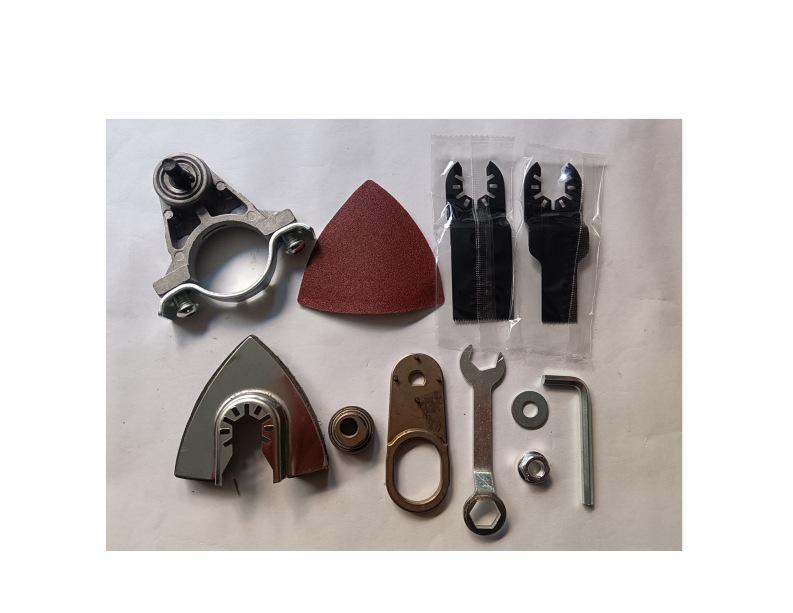 Universal Angle Grinder Conversion Kit: Electric Chisel & Grooving Tool for Woodworking