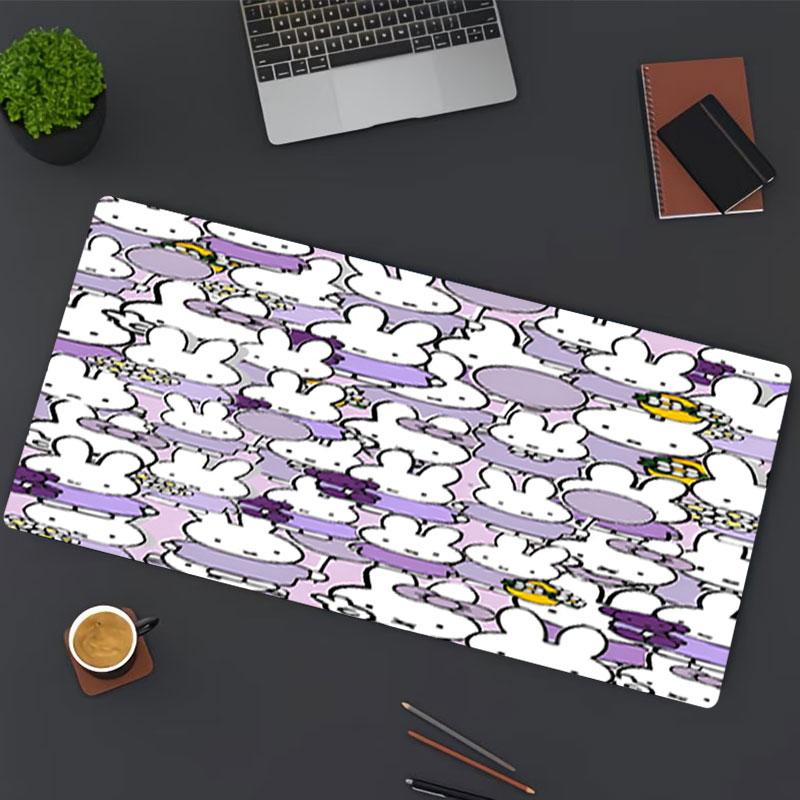 Miffy Print Mouse Pad, for Keyboard Pad Laptop PC Mat for Office Home Use, Desk Decor, Perfect Birthday Gift for Gamers